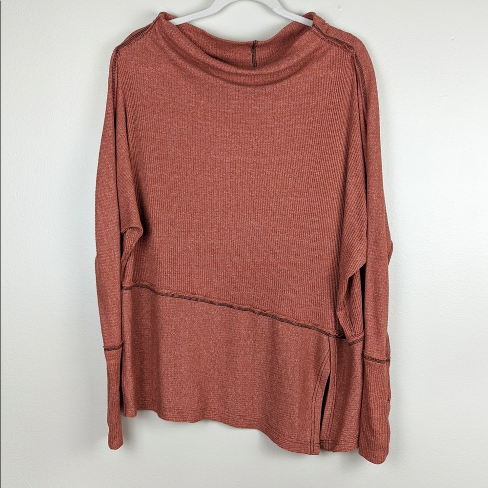 We The Free Lightweight Ribbed Long Sleeve Tee